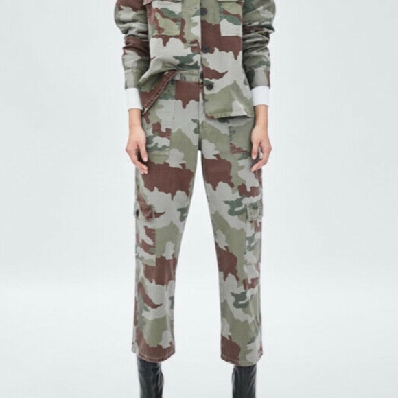 ZARA CARGO PANTS TROUSERS - Picture 2 of 4